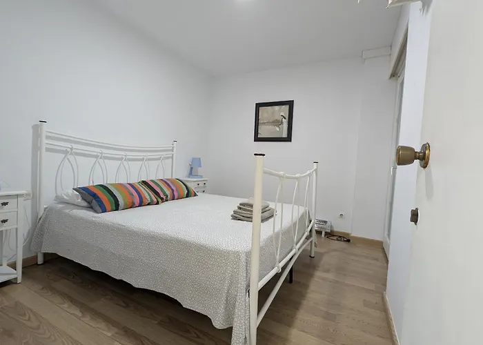 Tropicana-30m De La Playa Con Parking Y A/c 아파트