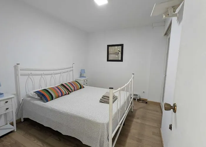 Tropicana-30m De La Playa Con Parking Y A/c 아파트 *